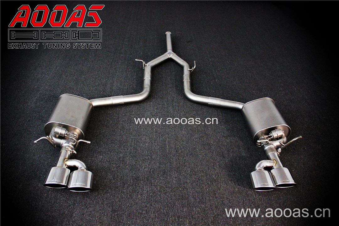 Mercedes-Benz C180 C200 C260 With C63 Design All SS304 / Valvetronic Catback System